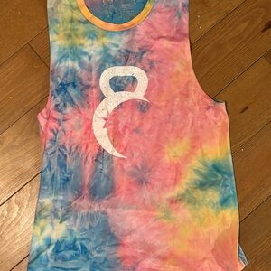 ZYIA Active Multicolor Tie-Dye Workout Tank